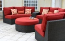 Patio Renaissance Universal Accessories Outdoor Single Adjustable Chaise