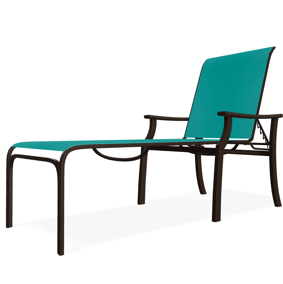 St. Catherine MGP Sling Four-Position Lay Flat Chaise
