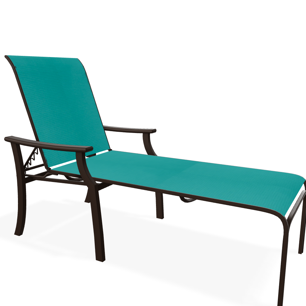 St. Catherine MGP Sling Four-Position Lay Flat Chaise