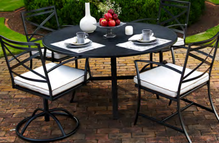 Meadowcraft Wrought Iron Maddux Dining Chair