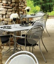 Meadowcraft Patio Wrought Iron St. Simons Barstool