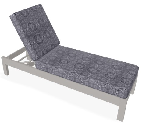Replacement Cushion for Leeward MGP Cushion Chaise Seat Patio Furniture