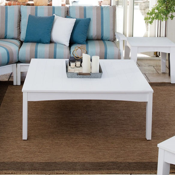 Classic Terrace Rectangle Coffee Table Poly Patio Furniture