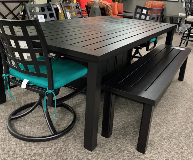 Sherwood 16" x 70" Long Bench Patio Furniture