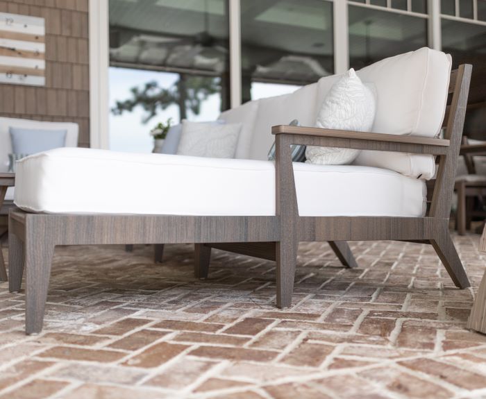 Berlin Gardens Mayhew Left Arm Chaise Lounge Patio Furniture
