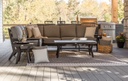 Berlin Gardens Mayhew Left Arm Sofa Outdoor Furniture