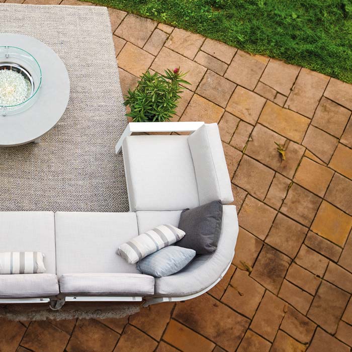 Outdoor Sofa Sectional Larssen Cushion MGP Arm/End Section