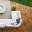 Outdoor Sofa Sectional Larssen Cushion MGP Arm/End Section