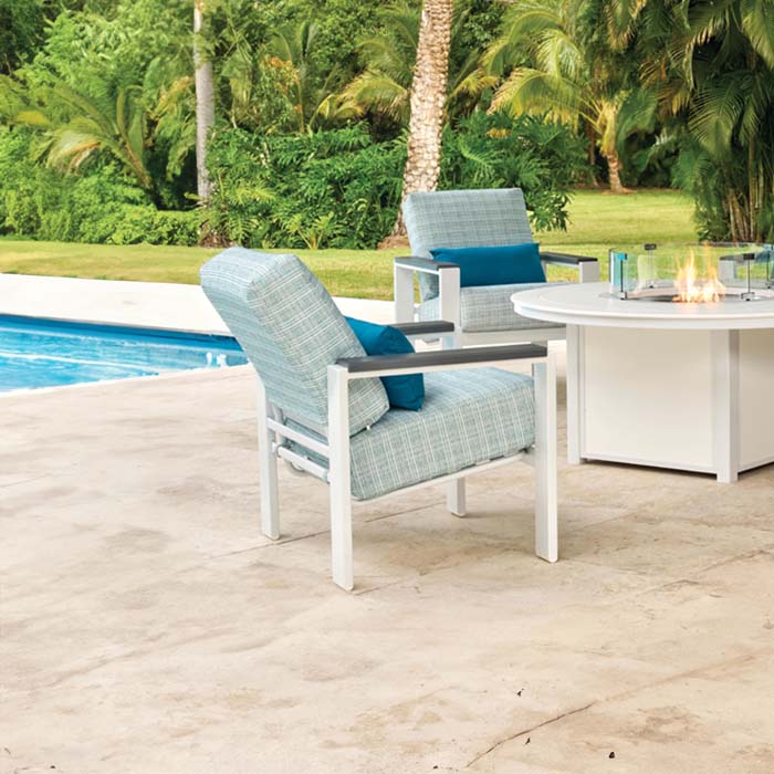 Outdoor Chairs Larssen Cushion MGP Arm Chair