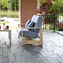 Patio Sofa Leeward MGP Cushion Supreme Hidden Motion Loveseat