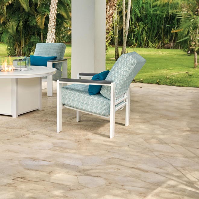 Patio Chair Larssen Cushion MGP Arm Chair