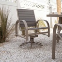 Murphy Poly Outdoor Swivel Rocker Dining Chair