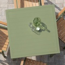 Vida 44" Square Bar Height-Poly Top Outdoor Table