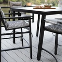 Vida 44" Square Outdoor Bar Height-Poly Top Table