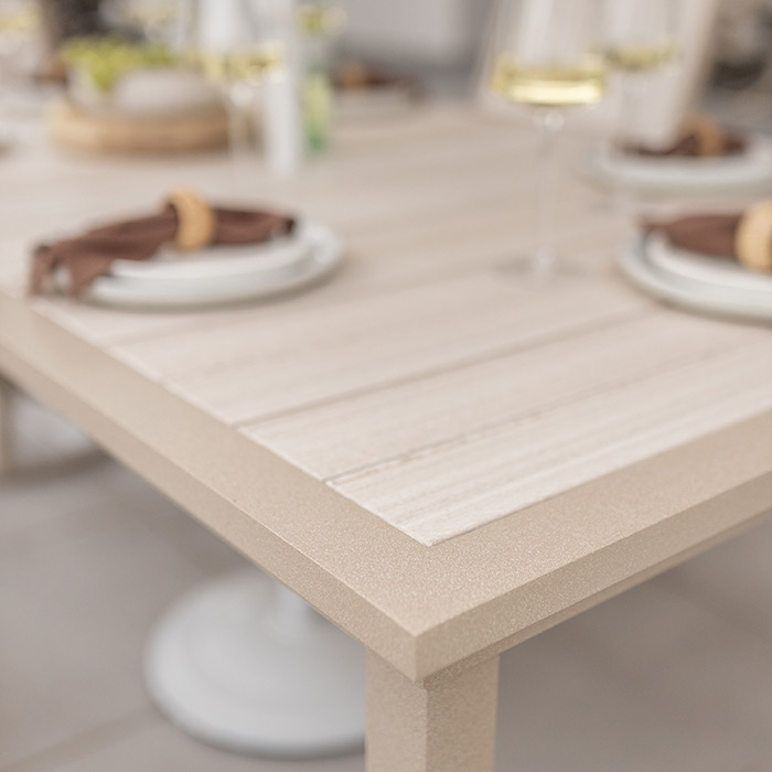 Vida 44" x 73" Outdoor Table Bar Height-Poly Top