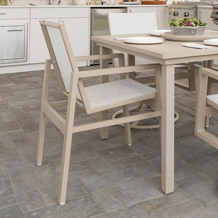Vida Sling Dining Chair Outdoor