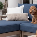 LH 9x22 Fitted Fiber Outdoor Throw Pillow