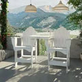 Fanback Balcony Chair