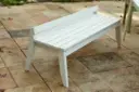 Plaza Four Seat Bench with No Back