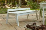 Plaza Four Seat Bench with No Back