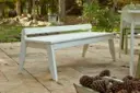 Plaza Four Seat Bench with No Back