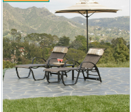 Marine Grade Polymer 17" Square End Table