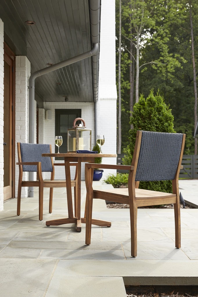 Universal Teak 30" Round Bistro Table