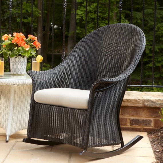Universal Loom High Back Porch Rocker (5236)