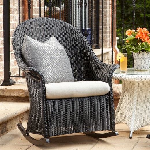 Universal Loom High Back Porch Rocker (5236)