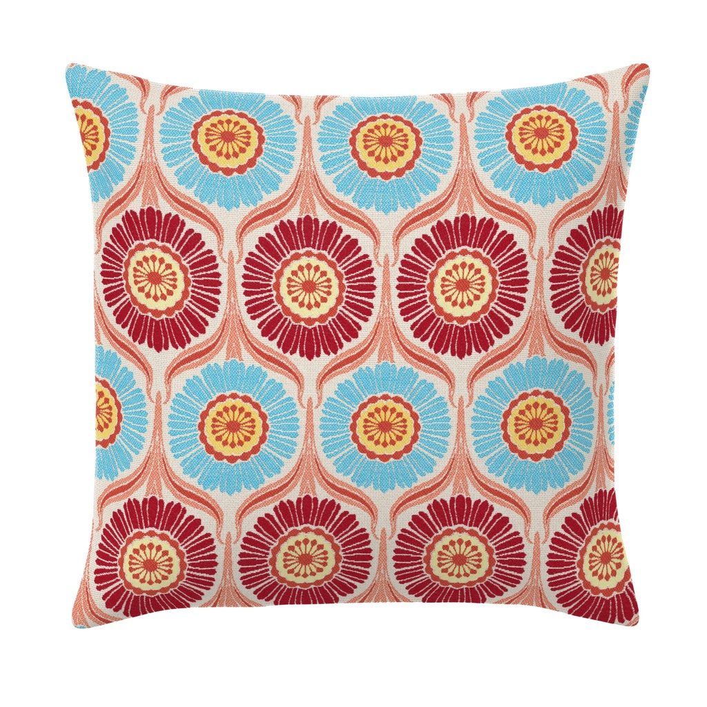Romance Block Confetti 20" Square Pillow