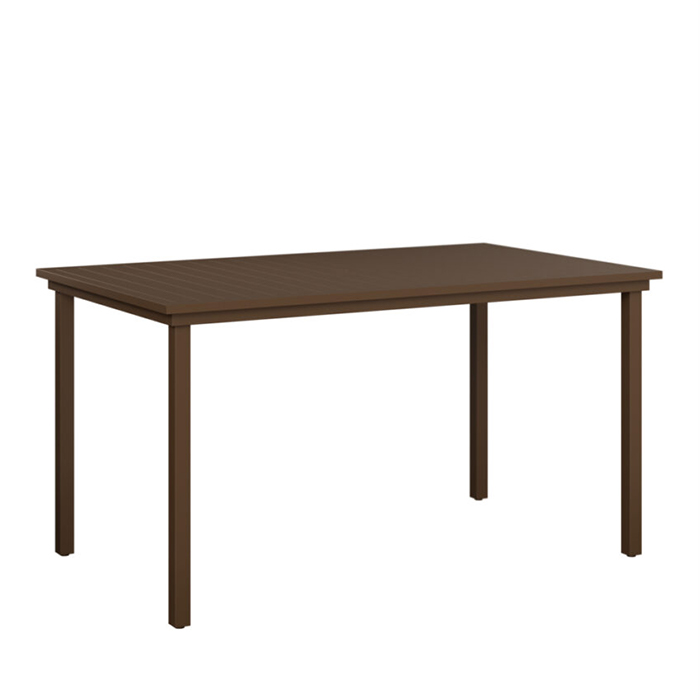 Vida 44" x 73" Table Bar Height-Aluminum Top