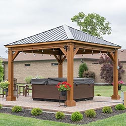 Hampton Wood Pavilion 14' x 14'