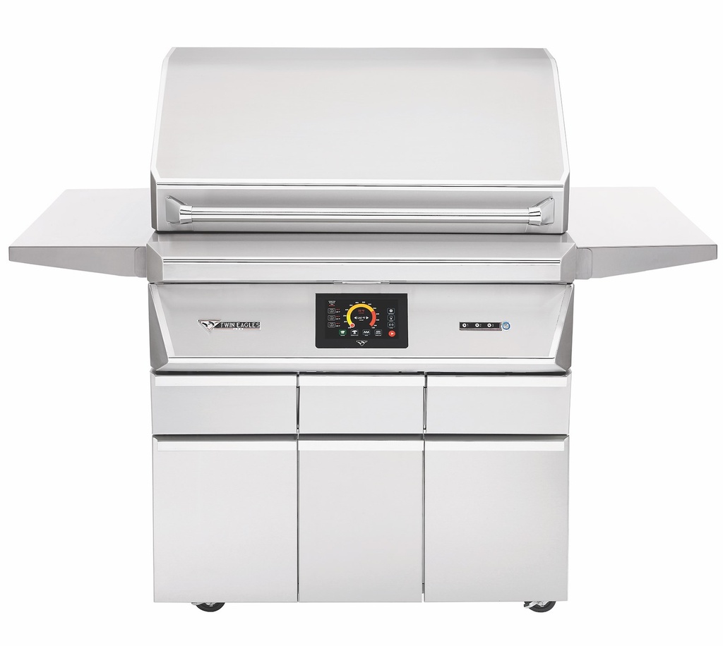 Twin Eagles 36” Pellet Grill Base with Drawer and 2 Doors