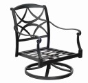 Wiltshire Swivel Rocking Dining Arm Chair