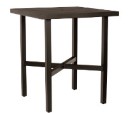 Tri-Slat Top Round End Table