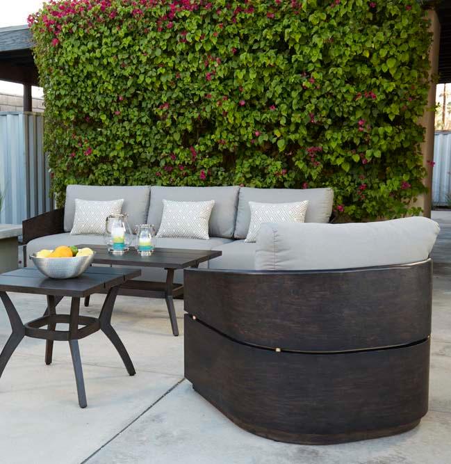 Patio Renaissance Tribeca Sofa and Tribeca Lounge Chair