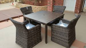 Patio Renaissance Universal Accessories Outdoor Square Back Bistro Chair