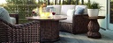 South Hampton 36" Round Gas Fire Pit