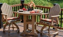Garden Classic 33" Square Table Dining Height Poly Patio Furniture