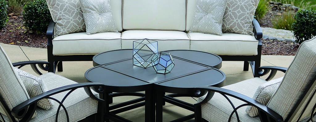 Horizon Crescent End Table