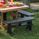 Garden Classic 44" Counter Bench Poly Outdoor Furniture