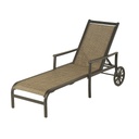 Stratford Sling Chaise Lounge Patio Furniture