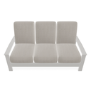 Leeward MGP Cushion Three-Seat Sofa