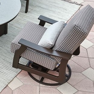 St. Catherine MGP Cushion Swivel Rocker