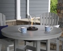 Garden Classic 48" Round Table Dining Height Patio Furniture