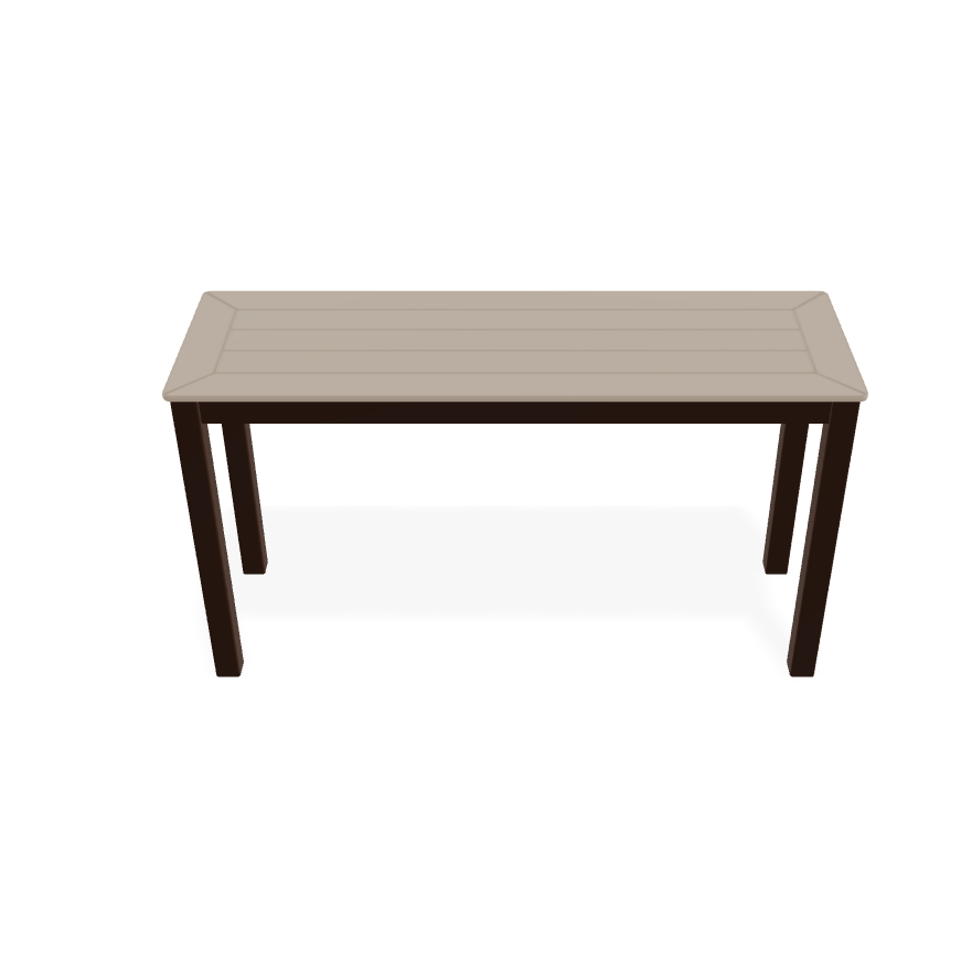 18" x 54" Rectangular Top Table