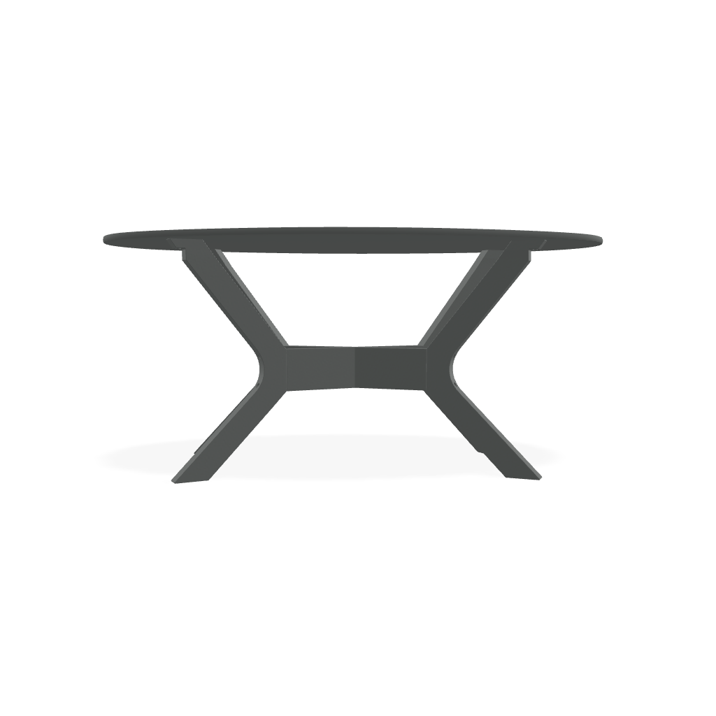 23.5&quot; x 42&quot; MGP Oval Coffee Table