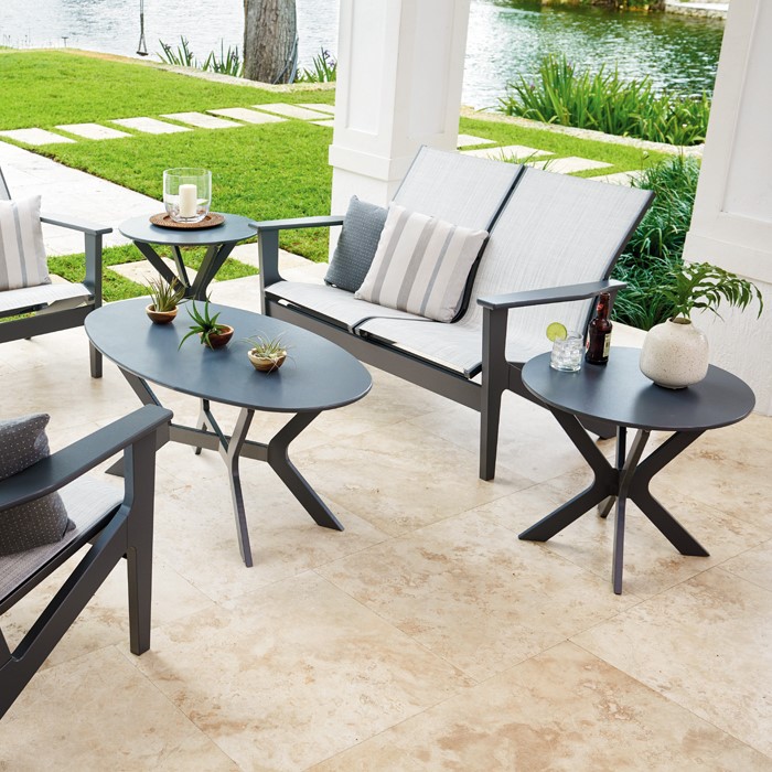 23.5&quot; x 42&quot; MGP Oval Coffee Table