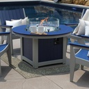 Donoma 44" Round Fire Bar Table