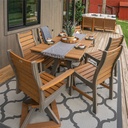 Harbor 28" Square Bar Table